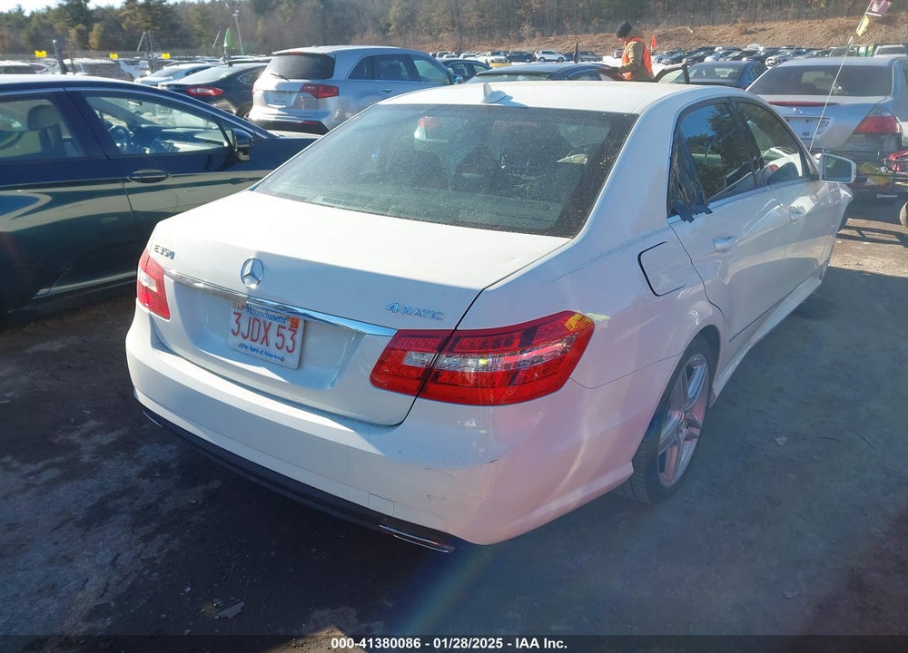 2011 MERCEDES-BENZ E 350 4MATIC VIN: WDDHF8HB2BA362694