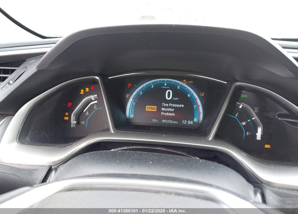 2016 HONDA CIVIC VIN: 19XFC1F81GE028766