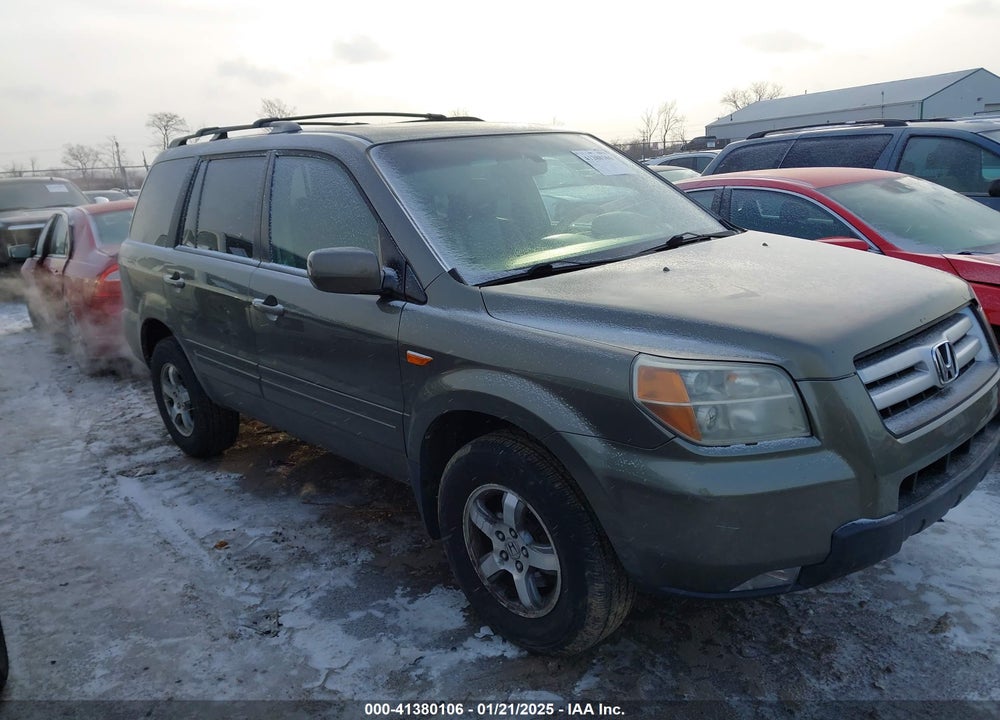 2007 HONDA PILOT EX-L VIN: 2HKYF18557H521946