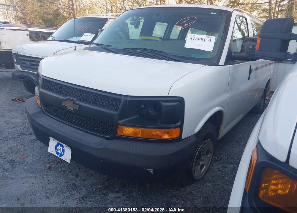 2017 CHEVROLET EXPRESS 2500 WORK VAN VIN: 1GCWGAHF5H1238016