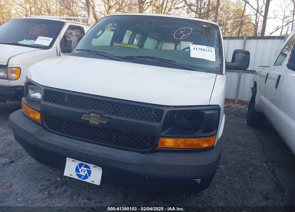 2017 CHEVROLET EXPRESS 2500 WORK VAN VIN: 1GCWGAHF5H1238016
