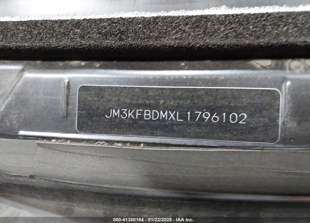 2020 MAZDA CX-5 VIN: JM3KFBDMXL1796102