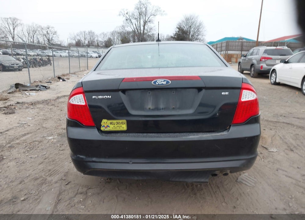 2010 FORD FUSION SE VIN: 3FAHP0HA1AR355598