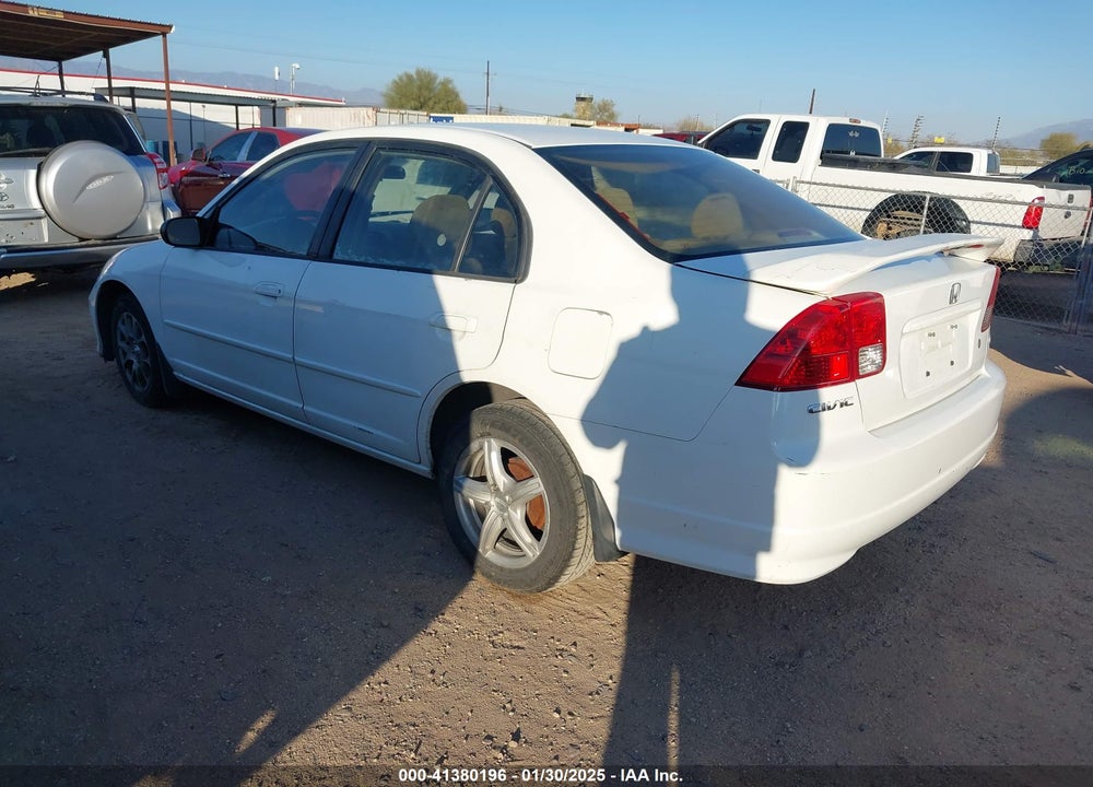 2005 HONDA CIVIC LX VIN: 2HGES16515H612169
