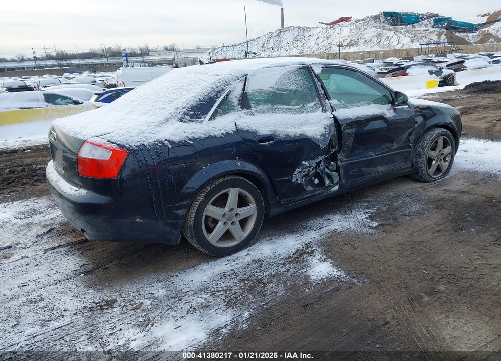 2005 AUDI A4 3.0 VIN: WAULT68E95A076077