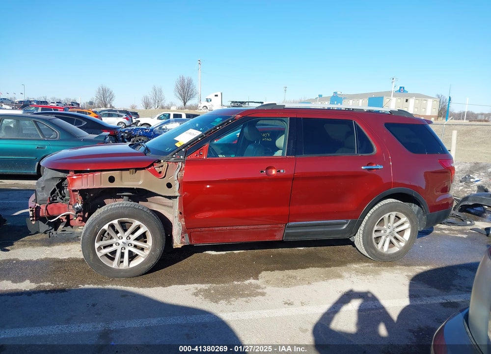2014 FORD EXPLORER XLT VIN: 1FM5K7D82EGC61780