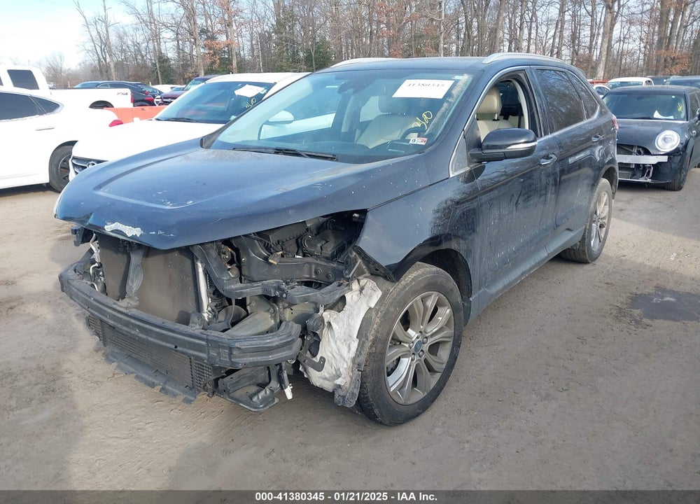 2019 FORD EDGE TITANIUM VIN: 2FMPK3K97KBB55714