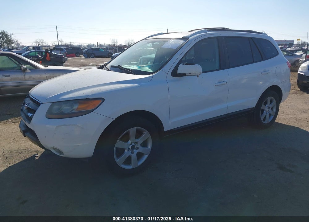 2007 HYUNDAI SANTA FE LIMITED/SE VIN: 5NMSH73E97H000610