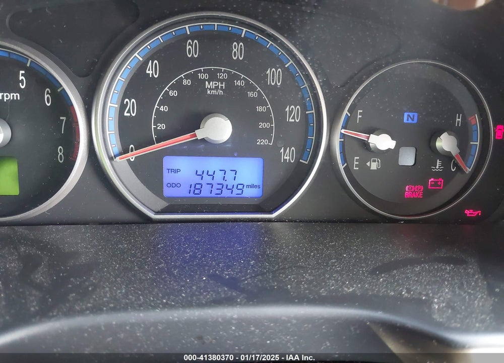 2007 HYUNDAI SANTA FE LIMITED/SE VIN: 5NMSH73E97H000610