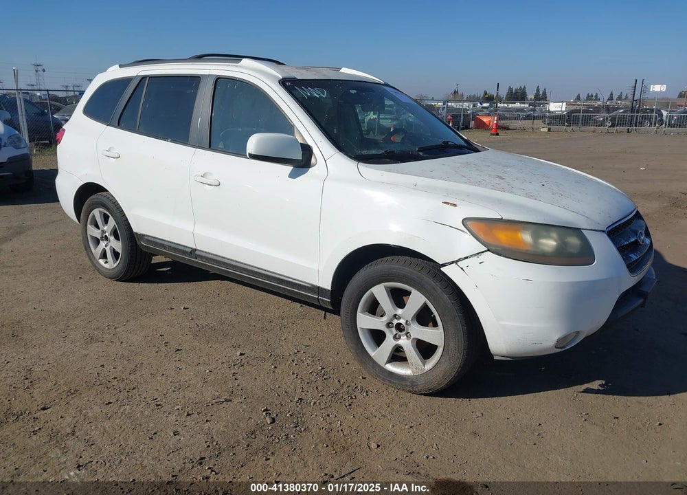 2007 HYUNDAI SANTA FE LIMITED/SE VIN: 5NMSH73E97H000610