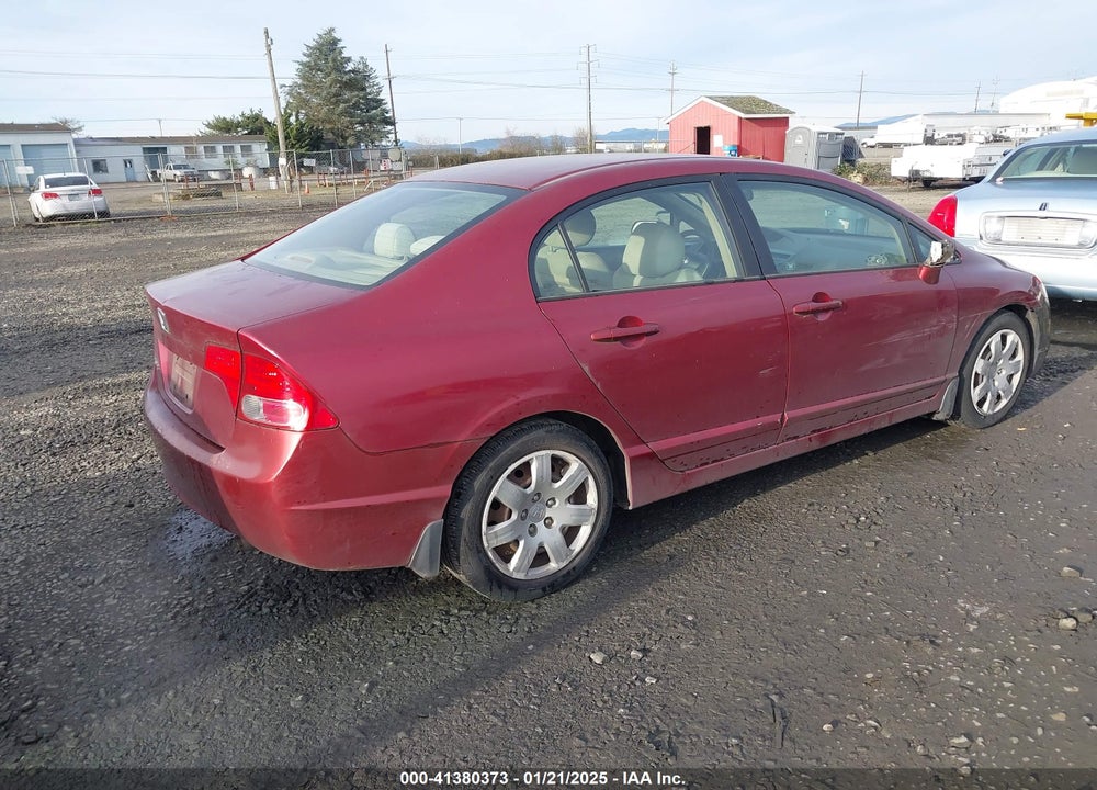 2006 HONDA CIVIC VIN: 1HGFA16576L090837