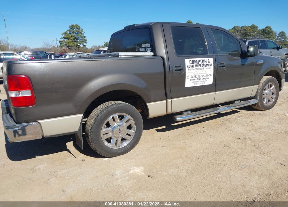 2007 FORD F-150 VIN: 1FTPW12V97KD55534