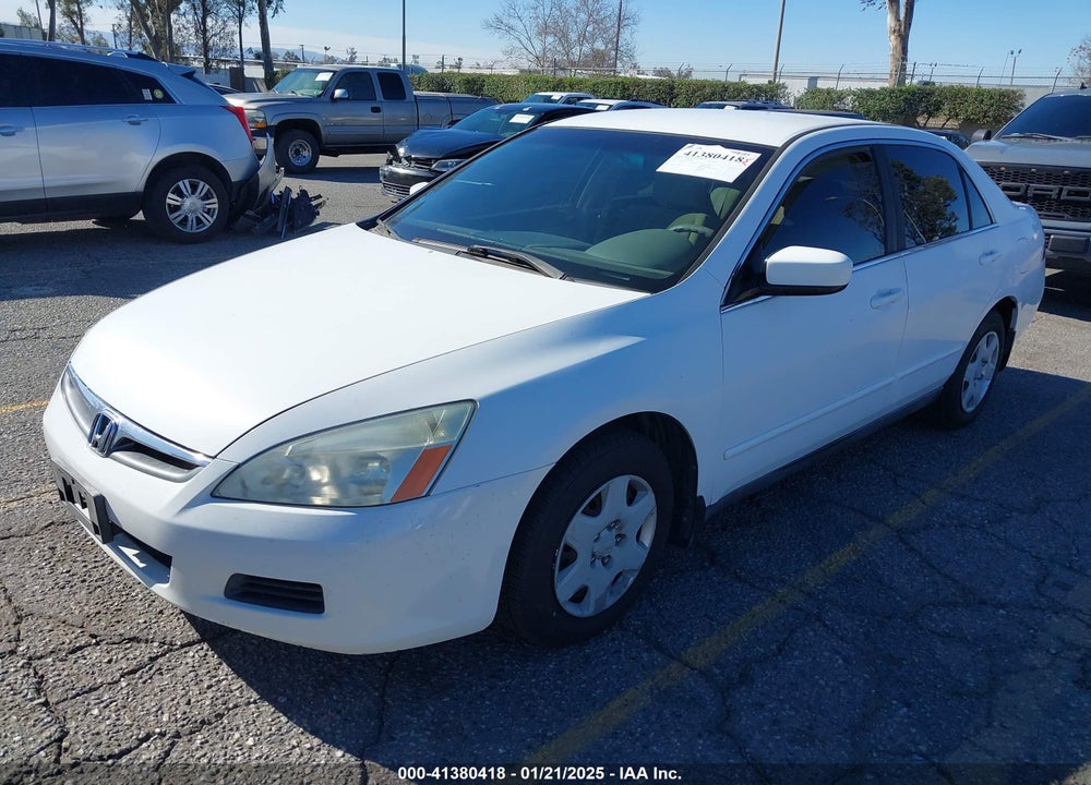 2007 HONDA ACCORD 2.4 LX VIN: 1HGCM56497A024117