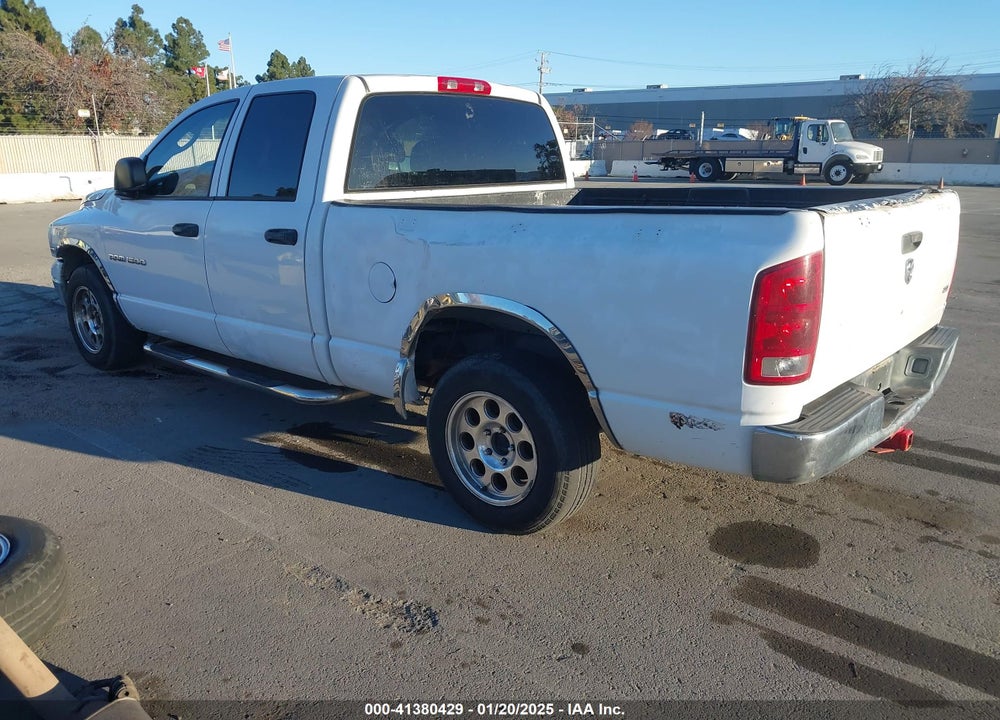 2005 DODGE RAM 1500 SLT/LARAMIE VIN: 1D7HA18D25J618036