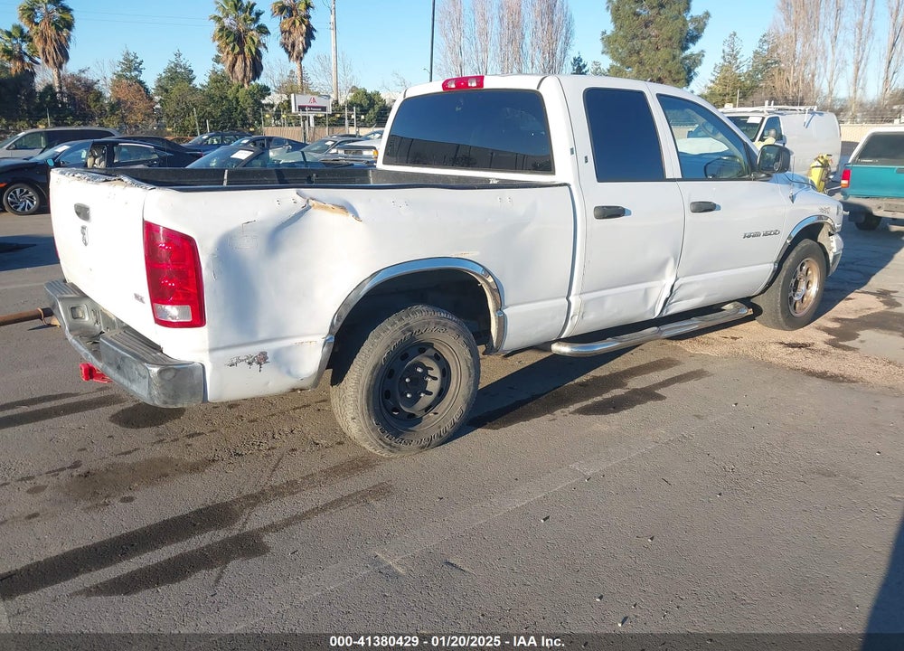 2005 DODGE RAM 1500 SLT/LARAMIE VIN: 1D7HA18D25J618036