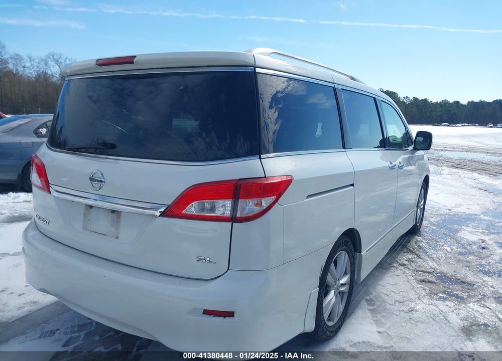 2014 NISSAN QUEST SL VIN: JN8AE2KP8E9106165