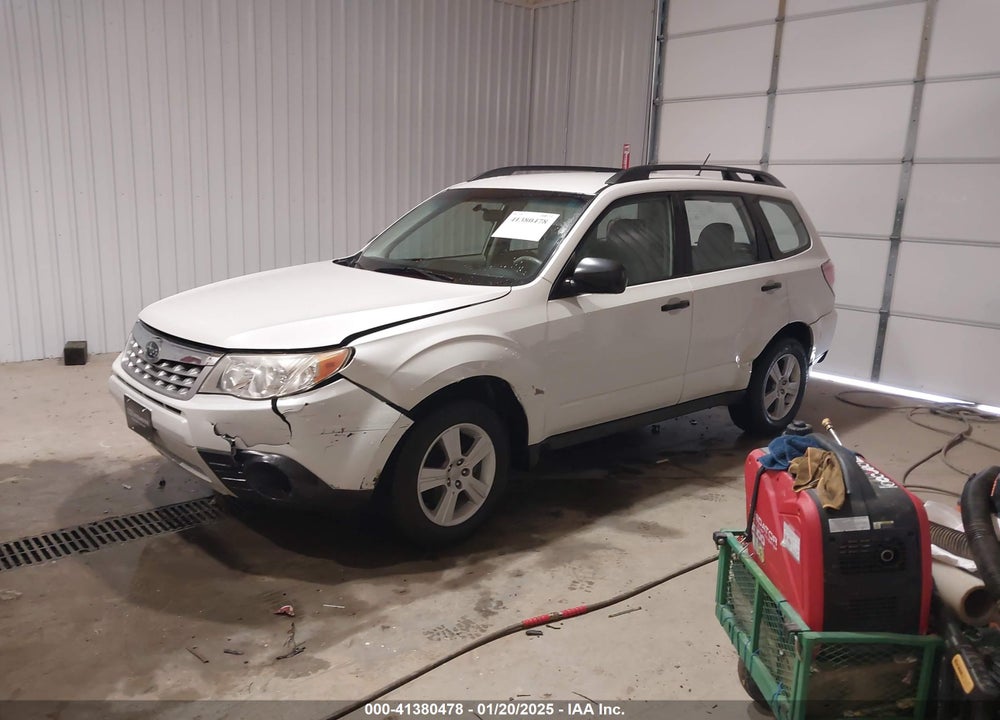 2011 SUBARU FORESTER 2.5X VIN: JF2SHABC6BH704062
