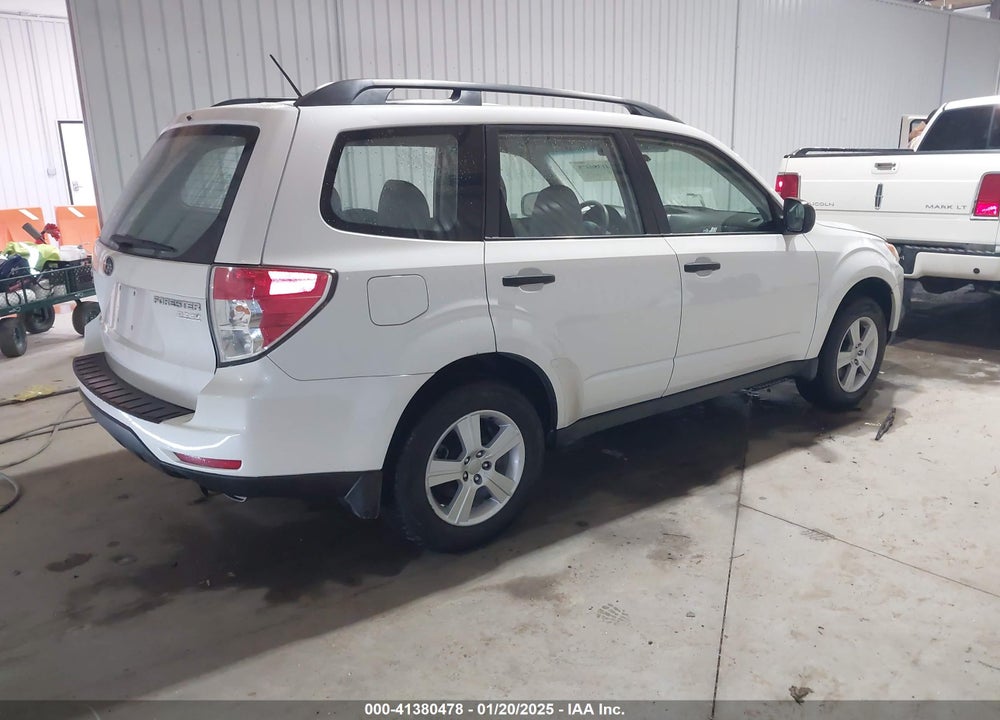 2011 SUBARU FORESTER 2.5X VIN: JF2SHABC6BH704062