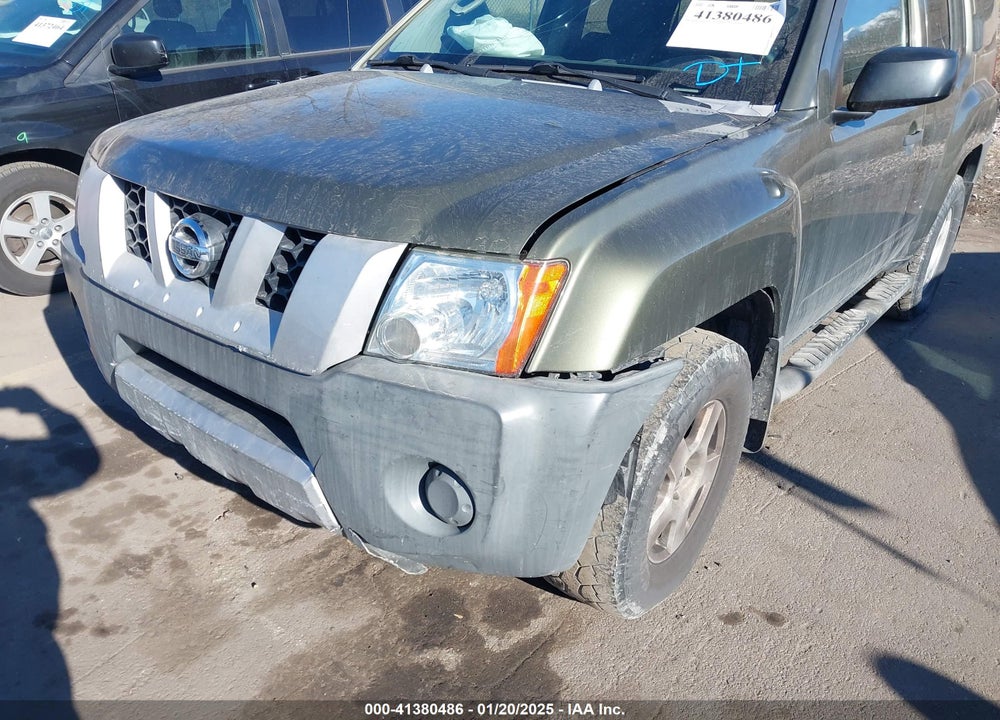 2005 NISSAN XTERRA S VIN: 5N1AN08W05C606656
