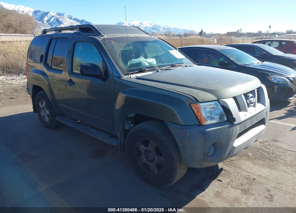 2005 NISSAN XTERRA S VIN: 5N1AN08W05C606656