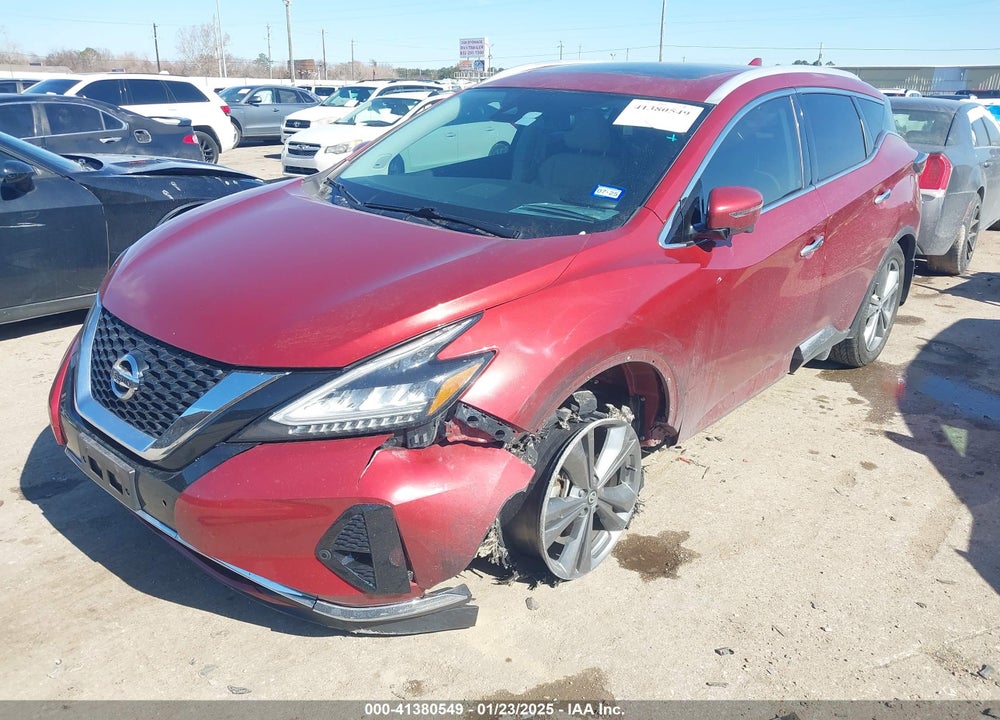 2019 NISSAN MURANO VIN: 5N1AZ2MS9KN153687