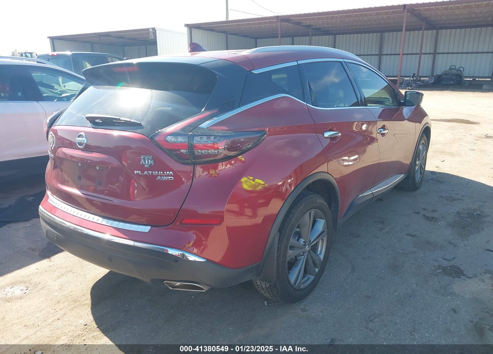 2019 NISSAN MURANO VIN: 5N1AZ2MS9KN153687