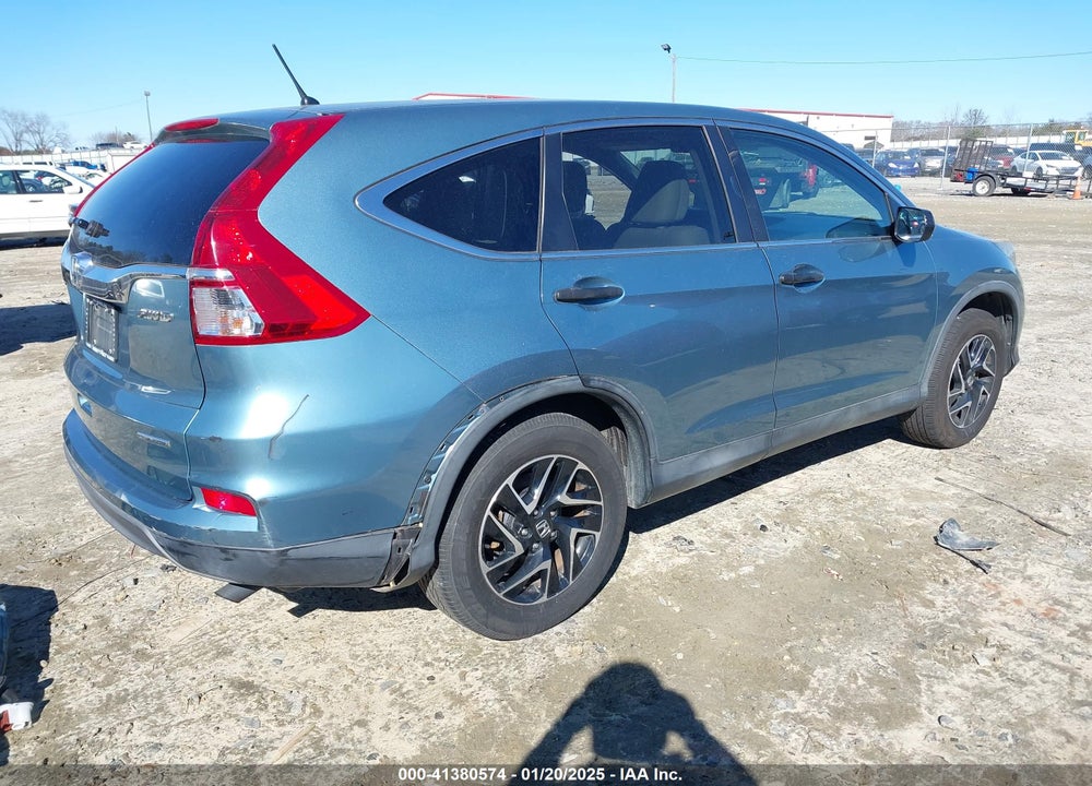 2016 HONDA CR-V SE VIN: 2HKRM4H48GH699093