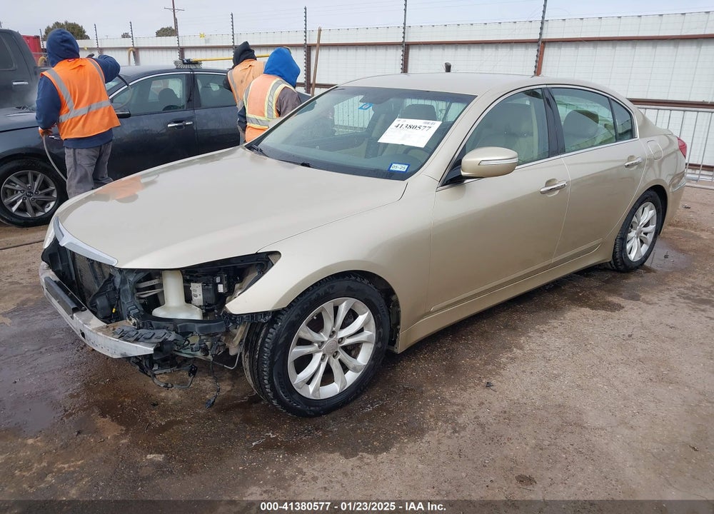 2012 HYUNDAI GENESIS VIN: KMHGC4DD0CU178574