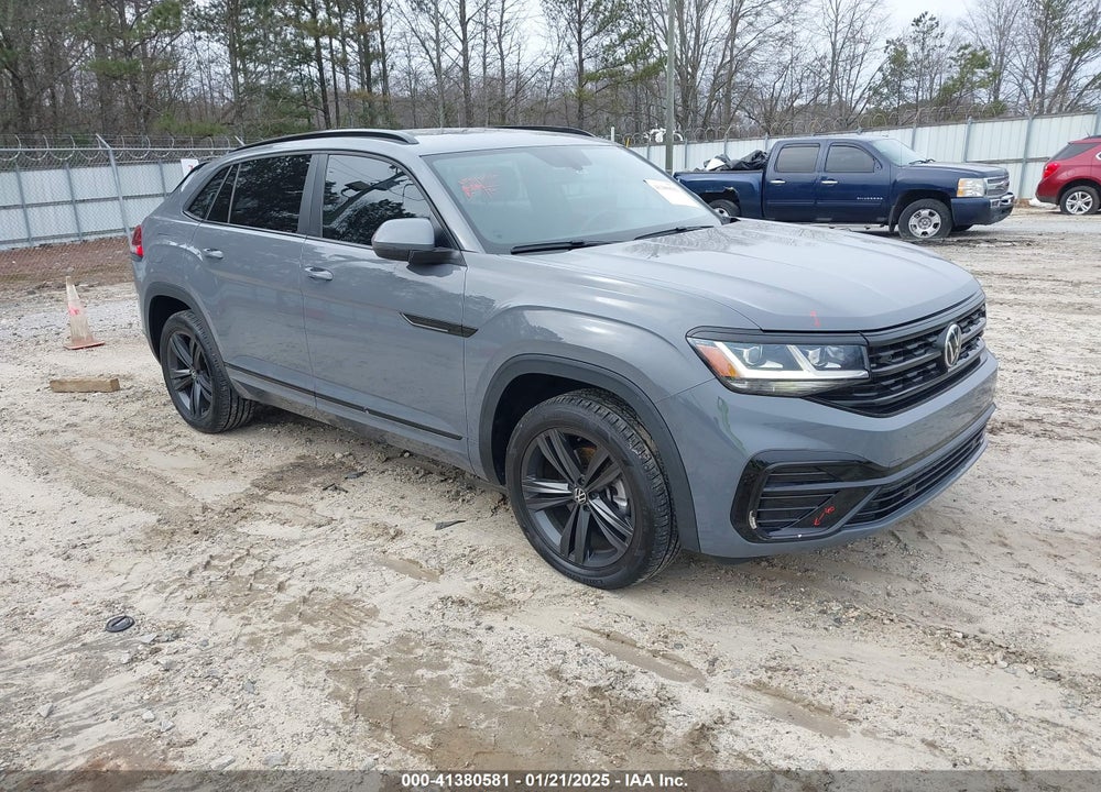 2021 VOLKSWAGEN ATLAS CROSS SPORT 3.6L V6 SE W/TECHNOLOGY R-LINE VIN: 1V2PE2CAXMC231037
