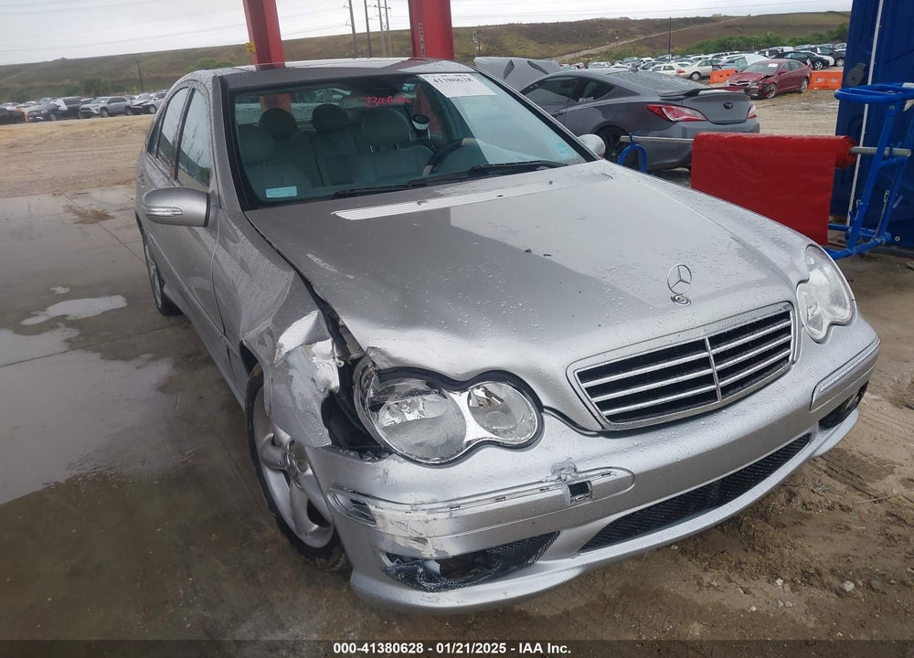 2005 MERCEDES-BENZ C 230 KOMPRESSOR SPORT VIN: WDBRF40J05F656725