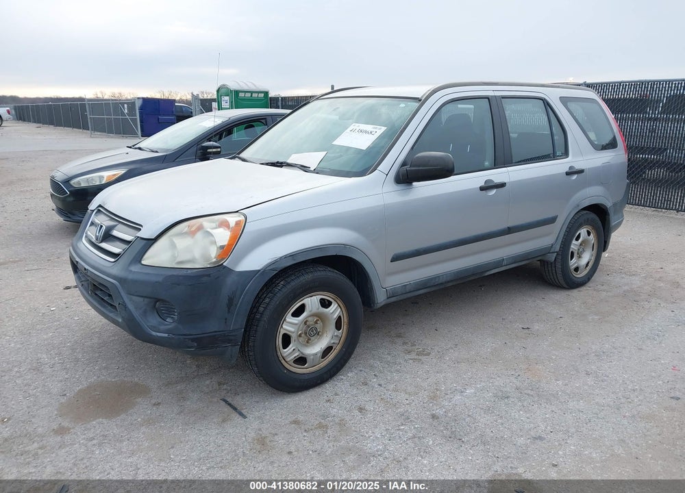 2005 HONDA CR-V LX VIN: JHLRD68525C007264