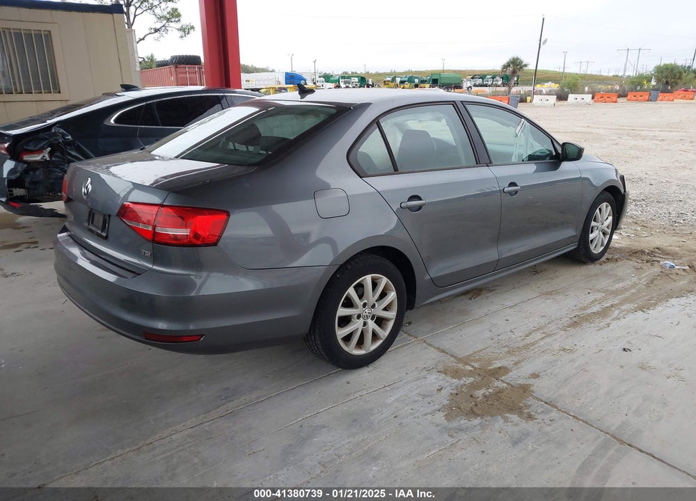 2015 VOLKSWAGEN JETTA 1.8T SE VIN: 3VWD17AJ8FM314562