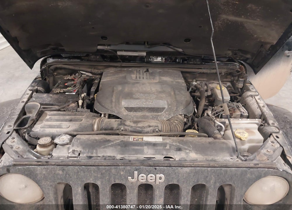 2012 JEEP WRANGLER SAHARA VIN: 1C4GJWBG5CL232119