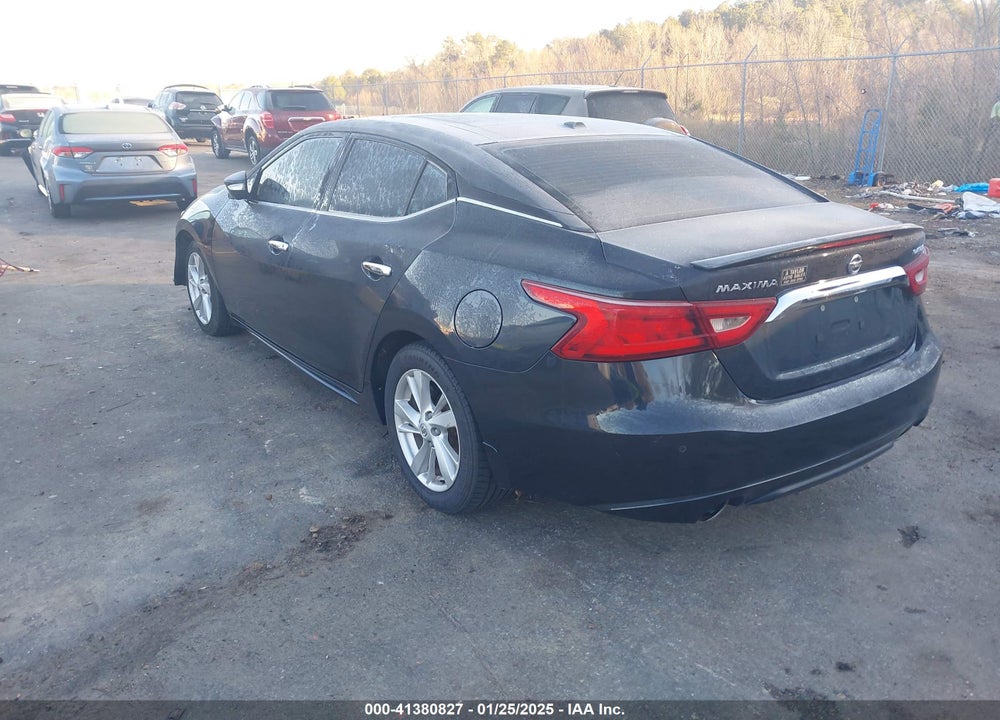 2016 NISSAN MAXIMA 3.5 PLATINUM VIN: 1N4AA6AP9GC400072