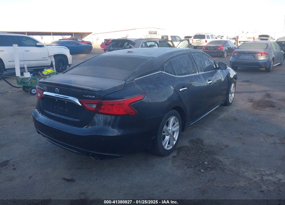 2016 NISSAN MAXIMA 3.5 PLATINUM VIN: 1N4AA6AP9GC400072