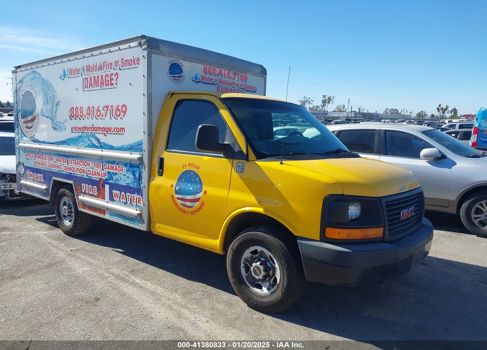 2013 GMC SAVANA CUTAWAY 3500 VIN: 1GD072CA0D1138497