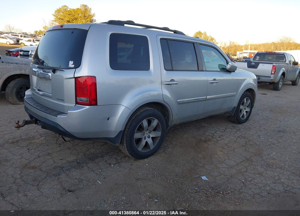 2013 HONDA PILOT TOURING VIN: 5FNYF3H9XDB024349
