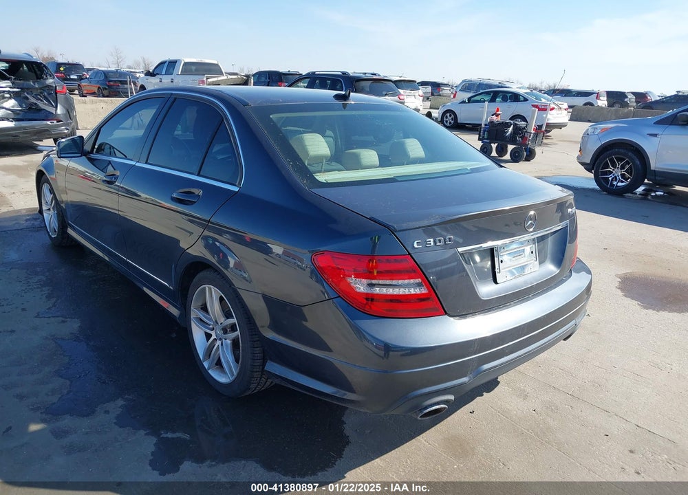 2014 BENZ C-CLASS C300 SPORT 4 VIN: WDDGF8AB6ER323277
