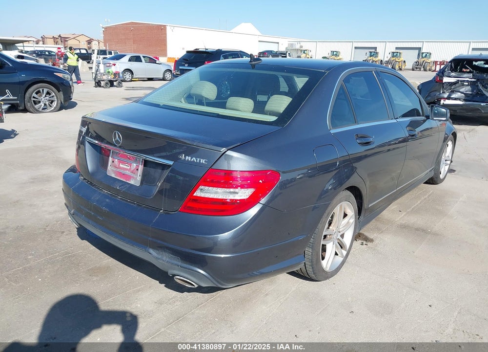 2014 BENZ C-CLASS C300 SPORT 4 VIN: WDDGF8AB6ER323277
