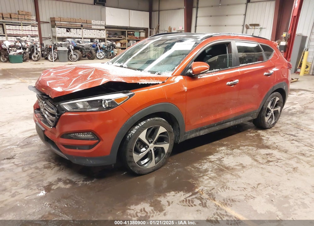 2016 HYUNDAI TUCSON LIMITED VIN: KM8J3CA24GU193667