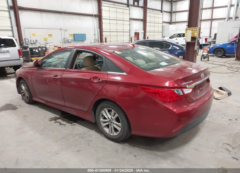 2014 HYUNDAI SONATA GLS VIN: 5NPEB4AC6EH896086