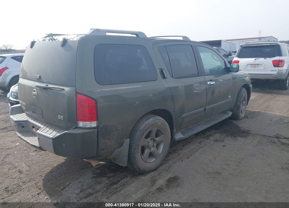 2005 NISSAN ARMADA SE VIN: 5N1AA08AX5N715128