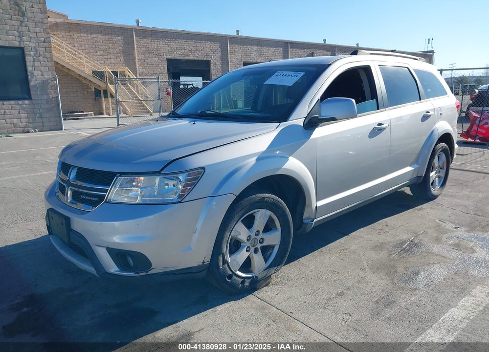 2012 DODGE JOURNEY SXT VIN: 3C4PDCBG9CT161212