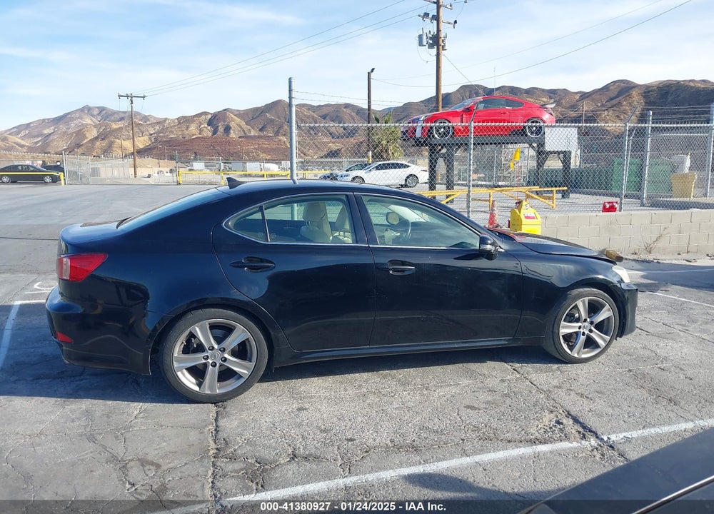 2012 LEXUS IS 250 VIN: JTHBF5C25C5180745