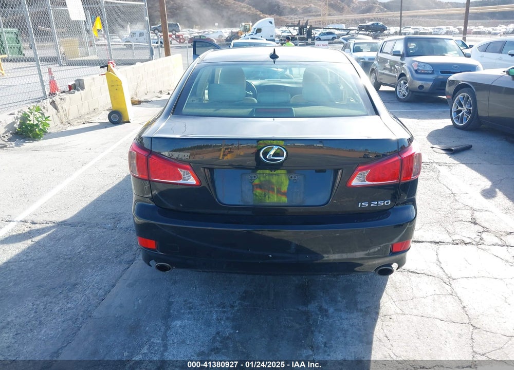 2012 LEXUS IS 250 VIN: JTHBF5C25C5180745