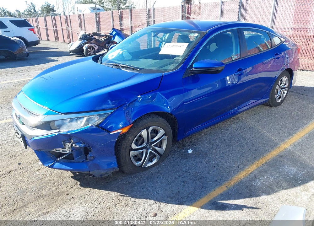 2018 HONDA CIVIC LX VIN: 2HGFC2F5XJH558887