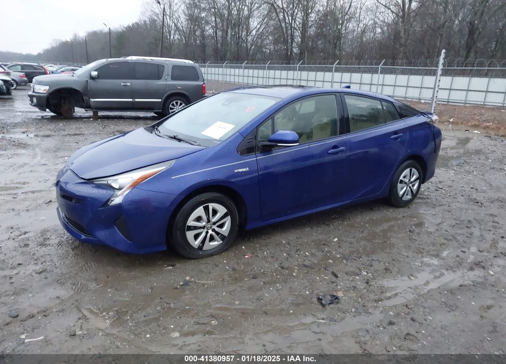 2017 TOYOTA PRIUS THREE VIN: JTDKARFU8H3544518