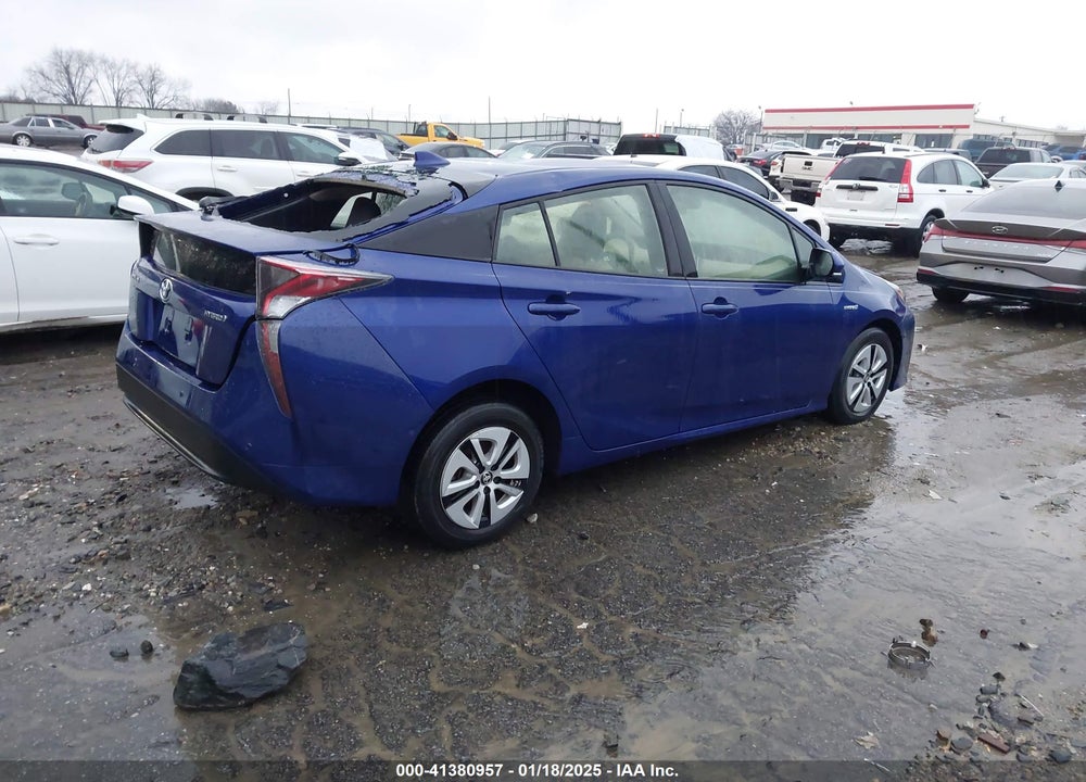 2017 TOYOTA PRIUS THREE VIN: JTDKARFU8H3544518