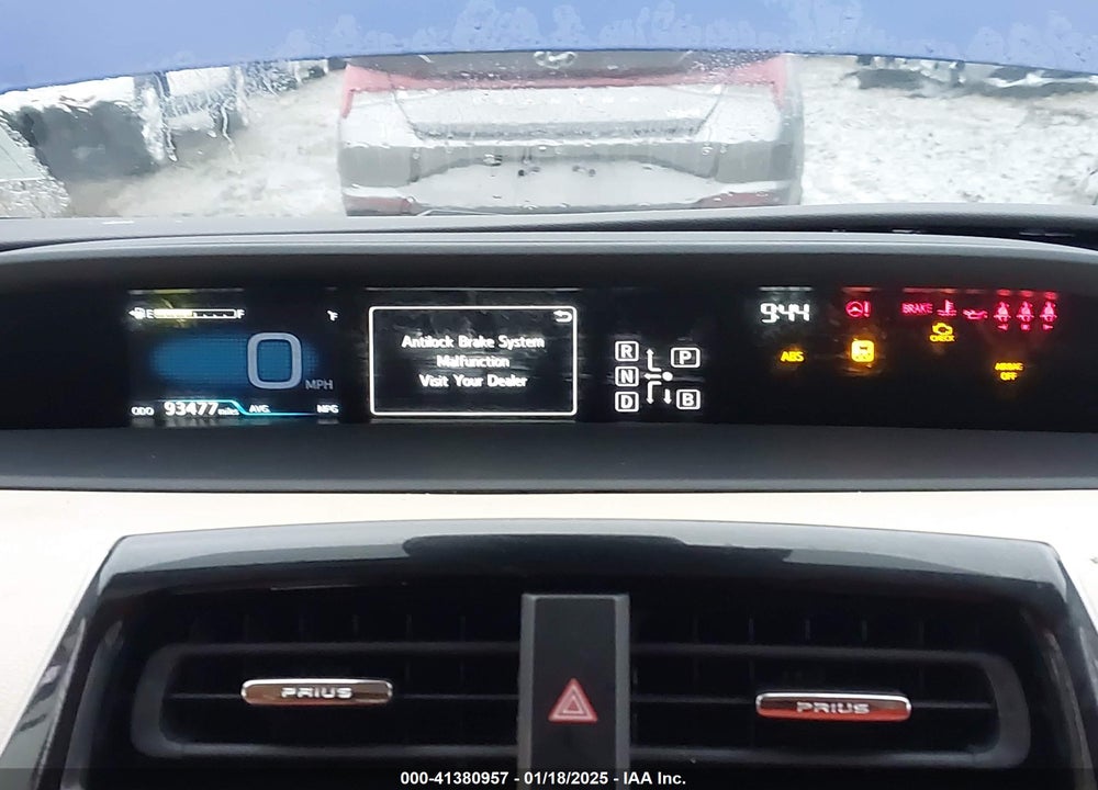2017 TOYOTA PRIUS THREE VIN: JTDKARFU8H3544518