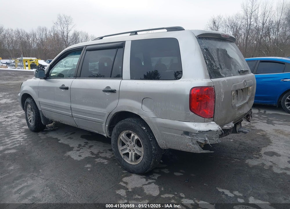 2004 HONDA PILOT EX-L VIN: 2HKYF18594H524098